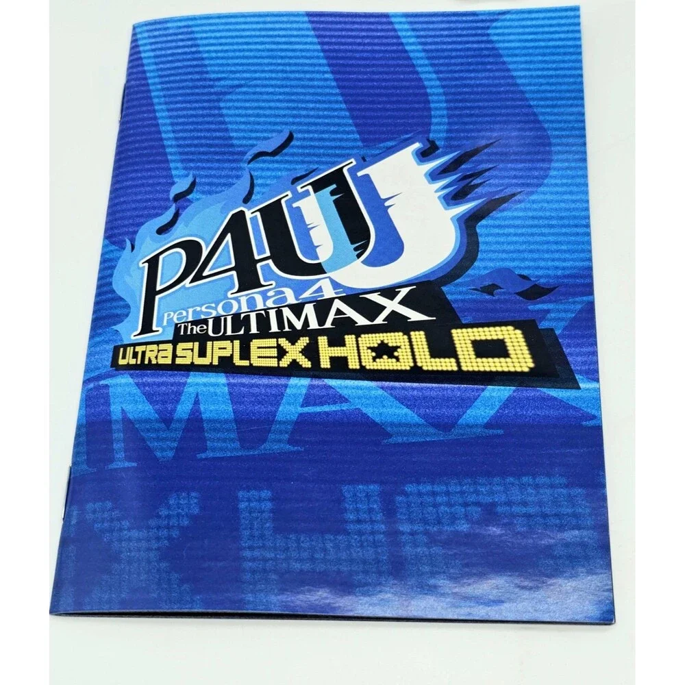 Persona 4: Arena Ultimax (PS3, Japan, 2014) CIB + Collector’s Card Included